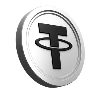 En la plataforma, gráfico de la moneda Tether USDT en la sección de información
